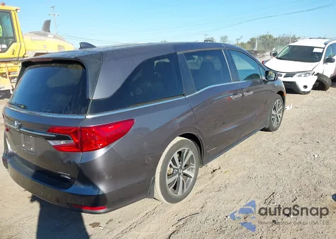 2023 Honda Odyssey Touring from USA, damaged, VIN 5FNRL6H8XPB074923